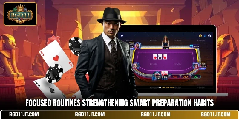 Focused routines strengthening smart preparation habits