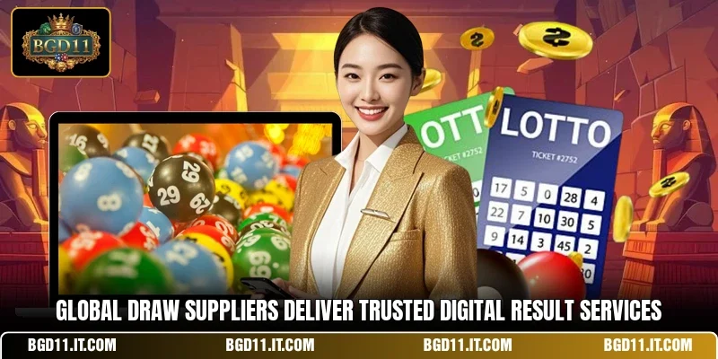Global draw suppliers deliver trusted digital result services
