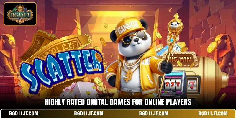 Highly rated digital games for online players