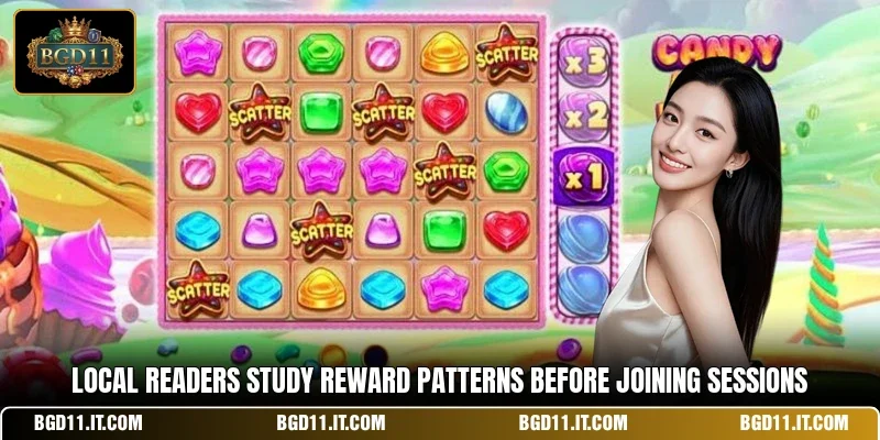 Local readers study reward patterns before joining sessions